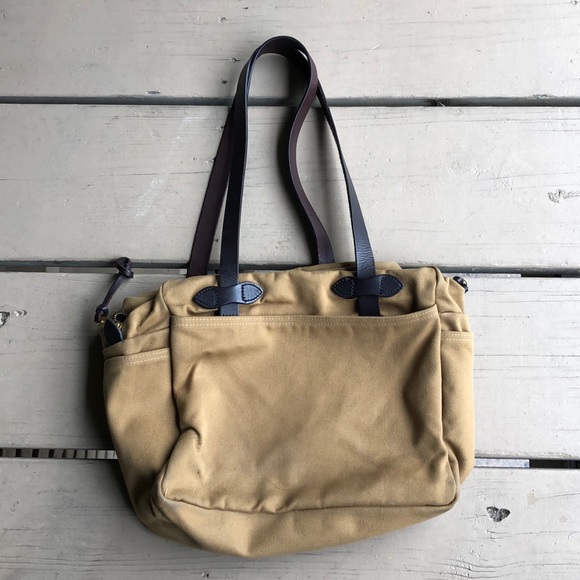 filson tote bag with zipper